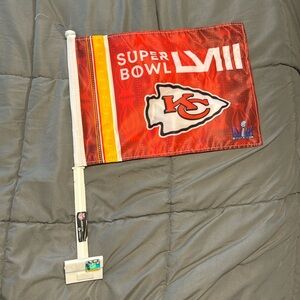 Super Bowl LVIII Chiefs Car Flag